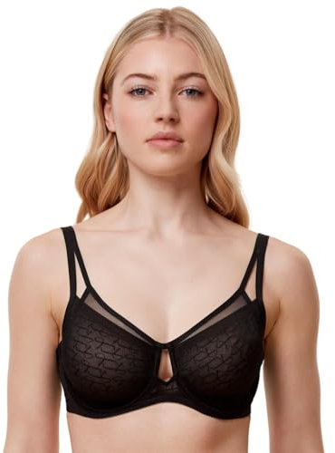 Triumph Triumph Signature Sheer W01 Ex, Reggiseno Donna, Nero (Black), 3C
