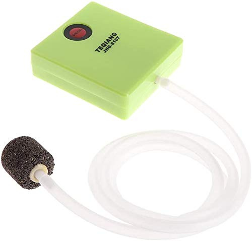 Oxygen Pump Aquarium Air Pump Aerator Portable Dry Battery Operated Fish Tank Oxygen Aerator Pump with Air Stone and Tube
