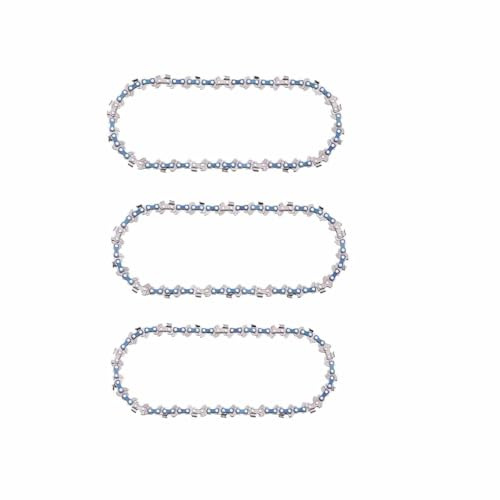 3pcs Chainsaw Chains for 6 inch Mini Chainsaw, Chainsaw Replacement Chain Accessories for ASIN:B0BLSFBRRJ
