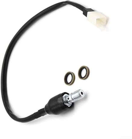 Advokingtap Zuverlässiger hydraulischer Bremslichtschalter, M10 x 1, 25 mm, Banjo-Schraube für Motorräder