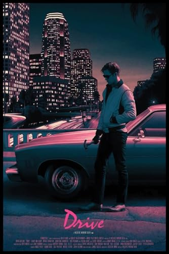 Drive Movie Notebook: 110 Pages of 6 x 9 College-Ruled Paper for Writing, Journaling, and Creative Storytelling