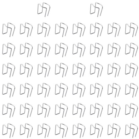 LOVIVER 50 Stück Gewächshaus-Clip, Sonnenschutz, Netzschnalle, rostfrei, einfache Installation, rutschfeste landwirtschaftliche Netz-Clips für den, 25mm