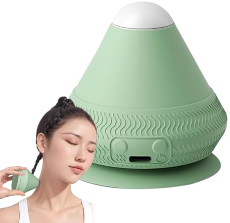 Wärme-Massageball, elektrischer Massage-Roller, Heizadsorption, vibrierend, Faszienball, Fitness-Zubehör, 6,2 x 7,5 cm, zur Beruhigung der Muskeln