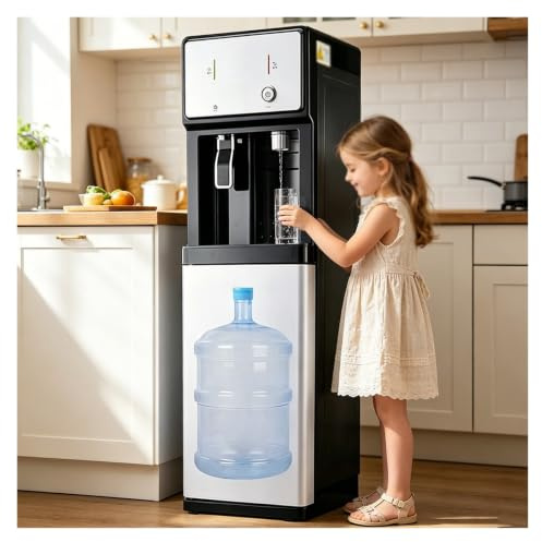 Distributore Acqua Caricamento Dal Basso,erogatori Acqua Ufficio Dispenser,depuratore Acqua Con Regolazione A 3 Temperature,per Casa E Attività Commerciali