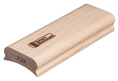 StewMac Blocco abrasivo in legno lungo 20,3 cm, raggio 18,4 cm