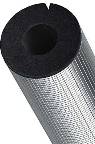 95cm Aluminiumfolie-Isolationsrohr, Heizungsrohr Rohrisolierung Isolation, Dicke 20mm/30mm, ID 22mm-110mm, Heizungsrohr Isolierung for Solarklimaanlagen-Warmwasserleitung Im Freien ( Color : Thickness