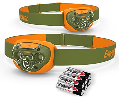 Energizer Vision HD+ Kopftaschenlampe, 2er-Pack