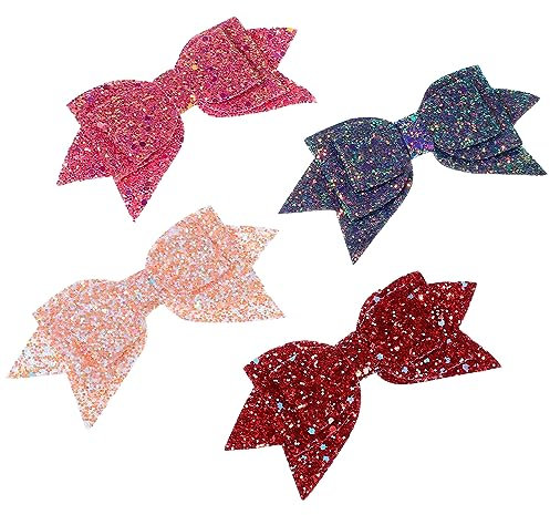 Healvian 4pezzi Tappi Di Cannuccia Fiocco Decorativi Riutilizzabili Per Tazze d Acqua Accessori Per Cannucce Per Bevande Copricannucce in Sintetica