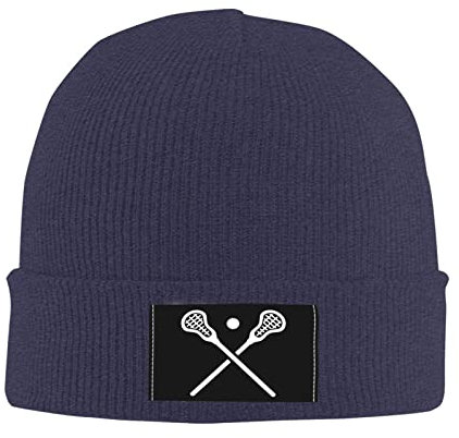 874 Winter Thermomützen, Lacrosse-Zeichen Klassische Laufmützen Weiche Mützen Unisex Für Winter Outdoor Sports