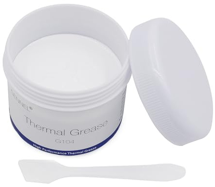 GENNEL G104 200g Thermal Conductive Paste, Silicone Thermal Compound Grease, Heatsink Paste for CPU Radiator Coolers LED Printer Chipset Cooling