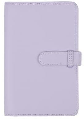 Andoer Mini album photo album photo 108 poches 18 pages pour Fujifilm Instax Mini 11/9/8/7s/70/25/50s/90 films couleur papier photo pour carte de crédit violet