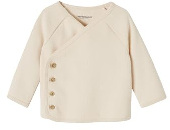 Vertbaudet Baby Wickeljacke aus RIPP vanille 62