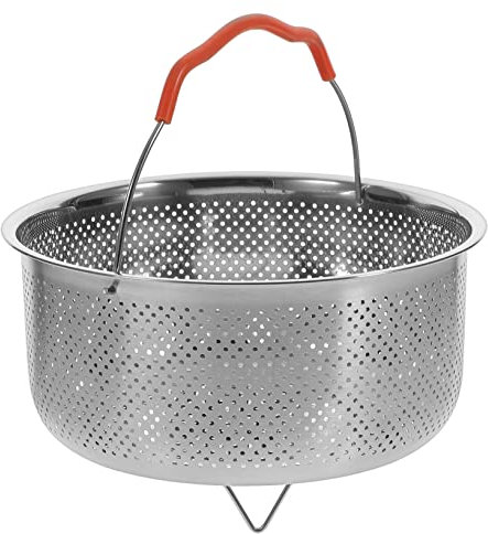 IMIKEYA Runder Dampfkorb Aus Robustem Edelstahl Multifunktionsfähig Für Küche Geeignet Für Knödel Gedämpfte Brötchen Und Andere Speisen Mit Griffdesign Für Einfache Handhabung Und