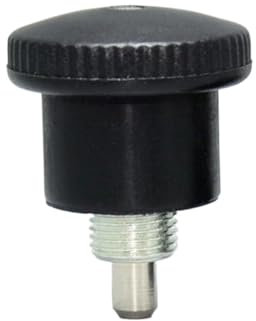 Hardware, Knopfstößel GN822, Rückstelltyp, Indexstößel, Indizes, Indexbolzen, Federdübel-Feststellschraube, M8/M10/M12/M16, vergoldet oder Edelstahl, 1 Stück(M16*2 * 8 mm)