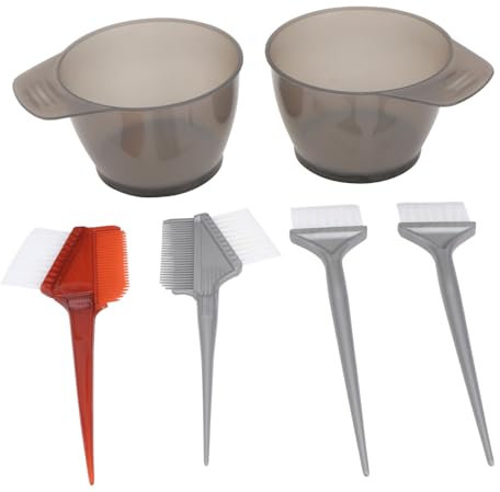 AUTSUPPL 2piezas Cuenco y Peine Para Teñir El Cabello Cuencos Para Colores y Peines Para Teñir El Cabello Peluquería Mezclador Tinte