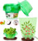 【50 unidades】25 collares para caracoles con 25 bolsas de protección contra insectos, 99% más de protección contra caracoles, anillos de protección contra caracoles, para proteger tus plantas de
