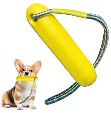 Lowats Hundespielzeug Wasserspielzeug für Hund 22 cm Interaktives Hundespielzeug mit Nylon Rope Trainieren Apportieren im Wasser Spielzeug ür Mittelgroße Große Hunde