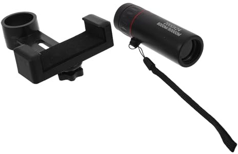 Alipis High Power 2000X24 HD Monocular Telescope with Universal Smartphone Mount, Compact Outdoor Travel and Wildlife Viewing Scope for Hiking and Sightseeing