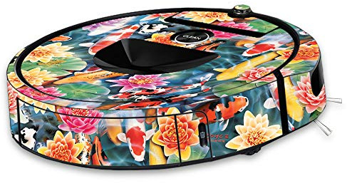 MightySkins Skin Compatible with iRobot Roomba i7 Robot Vacuum - Koi Pond | Protective, Durable, and Unique Vinyl Decal wrap Cover | Easy to Apply, Remove, and Change Styles | Made in The USA