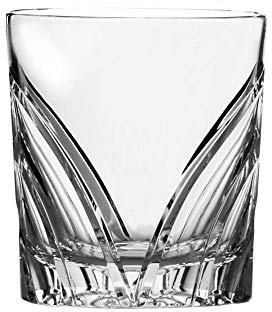 ARNSTADT KRISTALL Whiskyglas Wasserglas Wings (9,5 cm) - Kristallglas mundgeblasen · handgeschliffen · Handmade in Germany