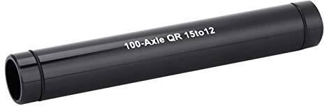 Annadue Rad-Steckachsen-Nabenadapter 15 mm auf 12 mm Achsnabe Fahrrad-Spieß-Adapter für Mountainbikes und Rennräder