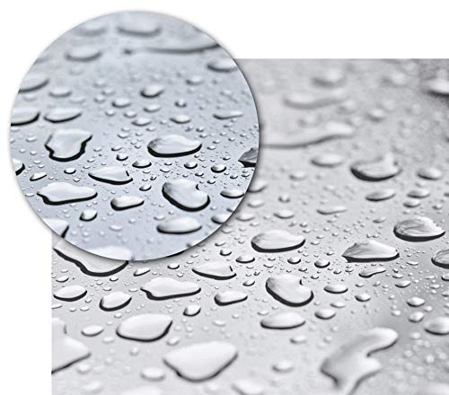 BEAUTEX transparente Tischfolie glasklar 0,3mm Meterware Tischdecke 130x180 | Lebensmittelecht, wasserfest, abwischbar, individuell zuschneidbar, schützt zuverlässig vor Kratzern und Flecken