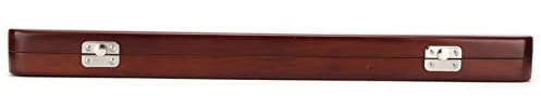 Baton Box, zwei feste Schnallen Glänzendes Aussehen Komposit Holz Taktstock Aufbewahrungsbox für Musiker Gitarristen für Musikliebhaber(#2)