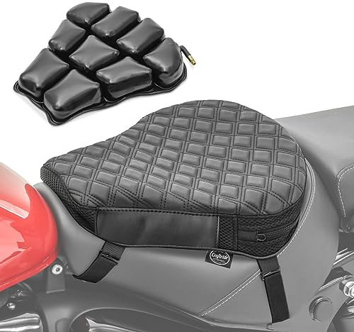 Coussin de Selle Moto d'air Comfort Craftride Custom Air M