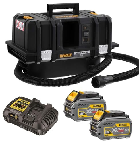 DEWALT DCV586MT2 Cordless XR FLexvolt M-Class Dust Extractor Wet and Dry Vacuum