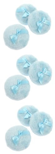 DOITOOL 9stücke Babypuderquaste Mit Schleife Körperpuderquaste Für Sanfte Anwendung Für Erwachsene Für Große Flächen Und Sommerpflege