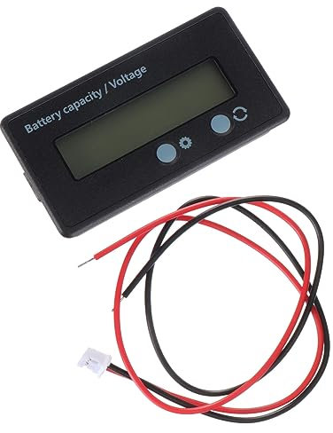 Mobestech 3pcs Lcd Monitor Battery Capacity Tester Voltage Electric Tester Battery