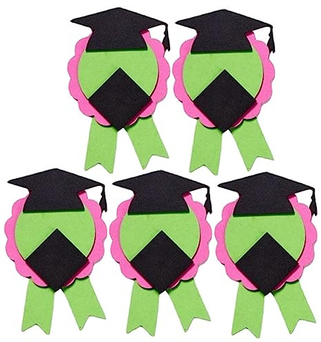 BESPORTBLE 5sätze Junge Mädchen Medaille Dekoration DIY Handwerk Kits Junge Mädchen Medaillen Material Zur Herstellung Von Lernspielzeug Geschenkartikel