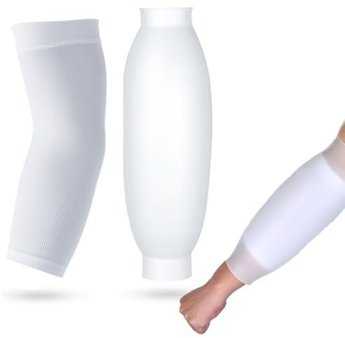 Protector de línea PICC impermeable, Protector Picc Brazo, cubierta de brazo medio Elbow, Escayola Protector Pie Ducha,Protector de yeso protección, para adultos y niños (M)