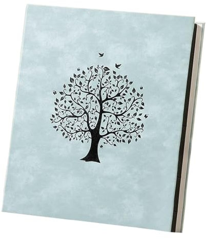 Album fotografico tascabile, grande capacità, resistente all'usura, 400 fogli per scuola, viaggi, vacanze, libreria per camera da letto