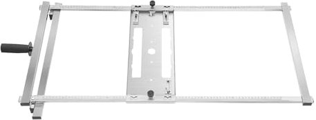 Circular Saw Guide Rail, Edge Guide Positioning Cutting Board Table Saw Fence Rails 0-75cm Adjustable Length, Multifunction Guide Rail Suitable for Electric Circular Saws