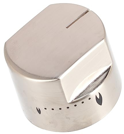 sparefixd Suitable for Stoves Hotplate Silver Control Knob Switch Dial | Sterling Range Cooker Hotplate Control Knob Dial
