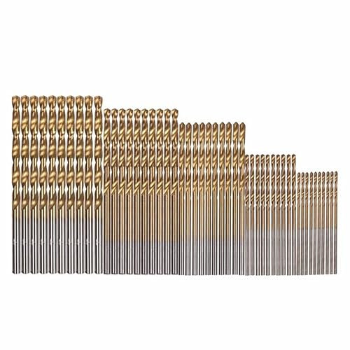 KIZAMI 50PCS High Speed ​​Stahl Spiralbohrer Set 1 3mm Edelstahl Werkzeug Metall Reibahle Werkzeuge for Schneiden Bohren holzbearbeitung Werkzeuge