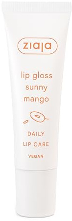 Bálsamo Labial con Brillo Sunny Mango | Hidratación, Nutrición & Sutil Brillo de ZIAJA