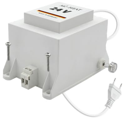 Mi-Heat 24V AC 200VA/200W Sicherheitstransformator, Trafo Spannungswandler
