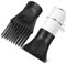 BELLIFFY 2pezzi Ugelli Per Asciugacapelli Con Diffusore E Pettine Accessori Per Phon Compatibili Maggior Parte Degli Asciugacapelli Per Lisci E Ricci
