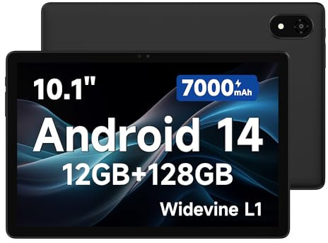 ALLDOCUBE iPlay 60S Android 14 Tablet, Tablet da 10 pollici con Doppi Altoparlanti, 12GB RAM+128GB ROM/1TB SD, Display IPS 1280×800 e Octa-core, 8MP+5MP, Widevine L1, Bluetooth 5.2, WiFi 6, 7000mAh