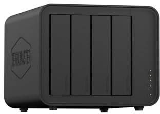 TERRAMASTER F4-424 Max NAS Storage - 4Bay Core i5 1235U 10-Cores 12-Threads, 8GB DDR5 RAM, Dual 10GbE Ports, Network Attached Storage Peak Performance for Business (Diskless)