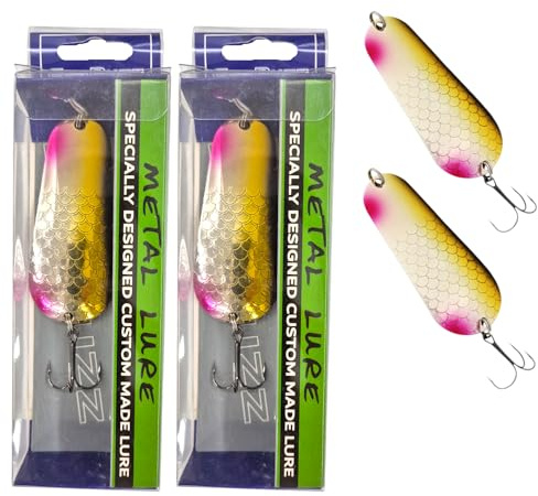 SEABUZZ Blinker Set 26,5g/7,5cm - Hecht & Barsch & Zander Angelköder
