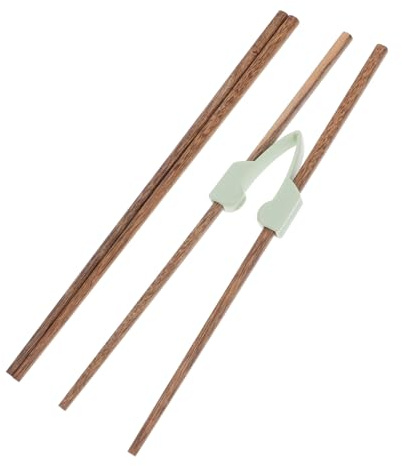 minkissy 2pares Palillos Antivibración para Ayudar Comer Reutilizables y Adaptables para Principiantes de Cocina para Personas Mayores con Clip de Rebote para Diestros o Zurdos Utensilios C