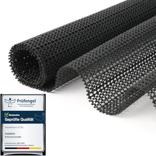 VABNEER Tapis Antiderapant, 80x150cm sous-Tapis, sous-Couche de Tapis Antidérapante pour Tiroirs Étagères Plateau Ustensiles de Table Tapis, Facile à Laver et Peut Etre Coupé