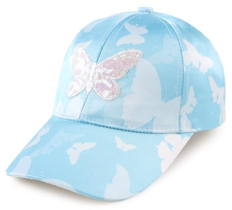 MniJiza Kindermütze Mädchen Sommer Sonnenhut Für Mädchen Katze Floral Schmetterlinge Baby Mütze