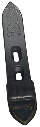 Grille charrue Chisel anti-usure avec plaquettes de tungstène 20 mm, type banane, modèle H1 T