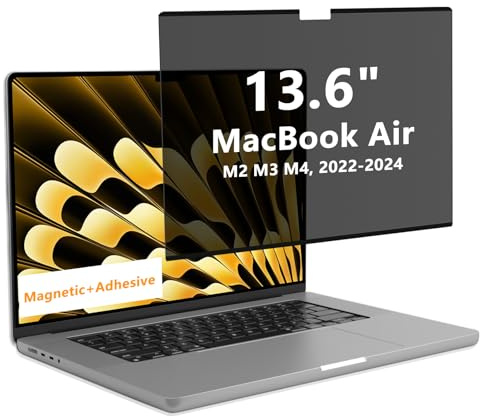 CeiBand Magnético Filtro Privacidad para MacBook Air 13,6 (M5/M4/M3/M2)