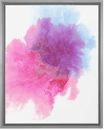 myposterframe Leinwand Canvas 42 x 60 cm Bilderrahmen Schattenfugenrahmen Silber