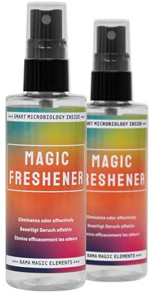 Bama Magic Freshener Doppelpack, biologisch abbaubares Schuh- & Textildeo, langanhaltend wirksam, dermatologisch getestet, pH-neutral, 2x100 ml